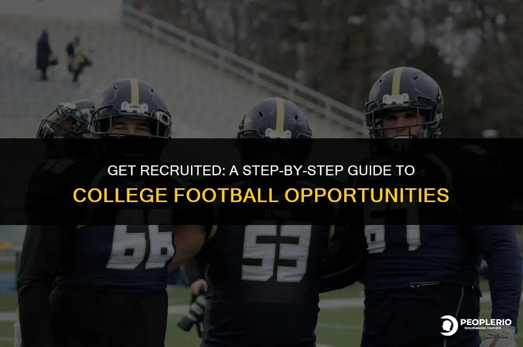 how to contact college football recruiters