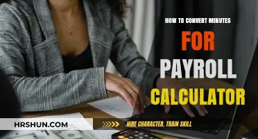 Efficient Payroll Management: Converting Minutes for Accurate Calculations