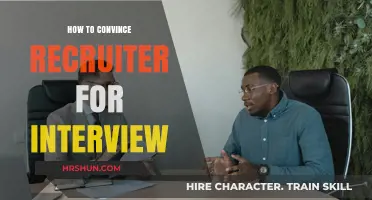 Mastering the Art of Persuasion: Convincing Recruiters for Interviews