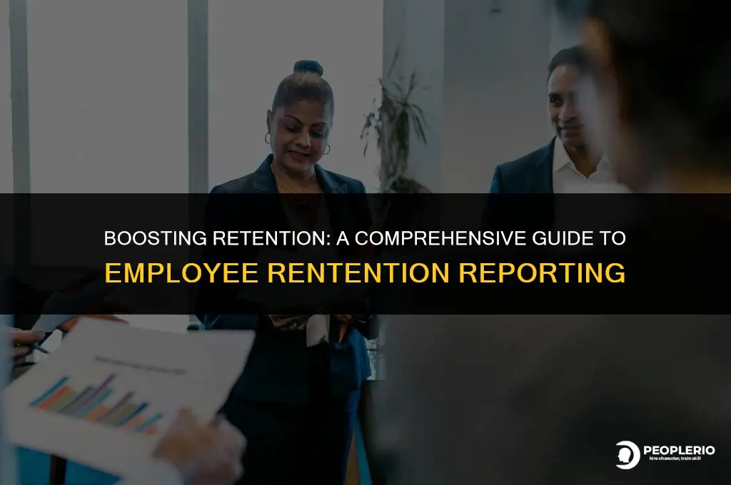 how to create an employee rentention report