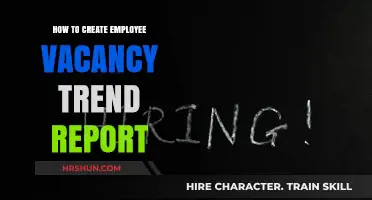 Analyzing Workforce Dynamics: Crafting an Employee Vacancy Trend Report