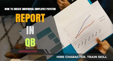 Effortlessly Generate Individual Employee Paystubs in QuickBooks