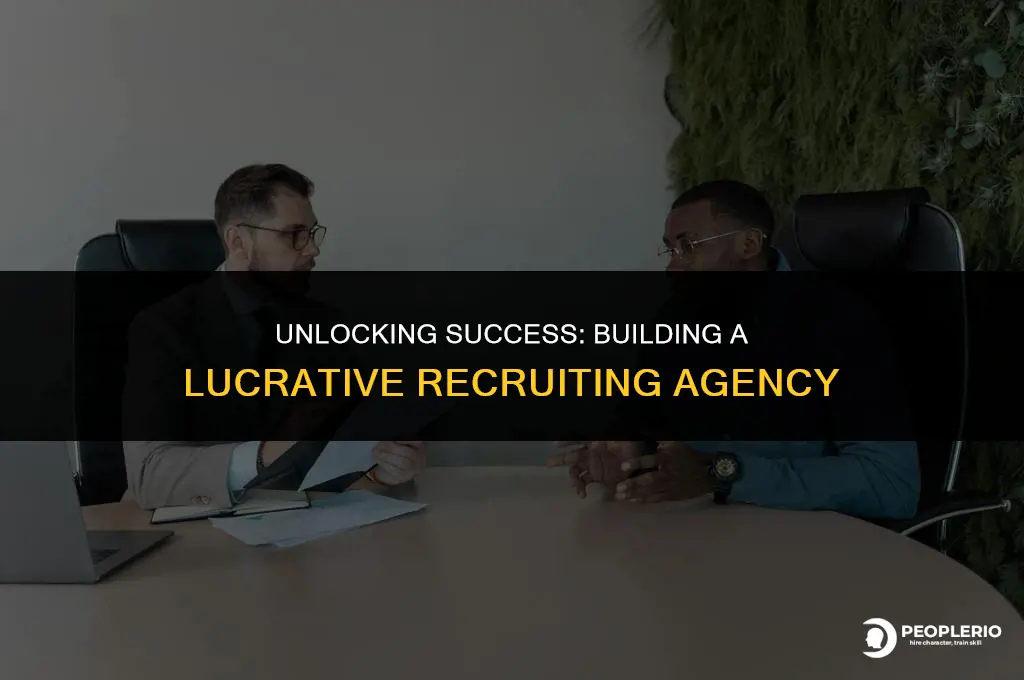 how to crete a 6figure income with recruiting agency