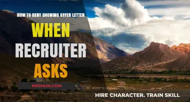 Politely Declining to Share Your Offer Letter with Recruiters: A Guide