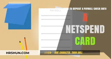 Seamlessly Deposit Your Payroll Check onto Netspend: A Step-by-Step Guide