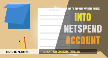 Seamlessly Deposit Your Payroll Check into Netspend: A Step-by-Step Guide