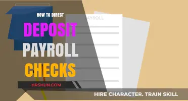 Streamline Your Payday: A Simple Guide to Direct Deposit Payroll Checks