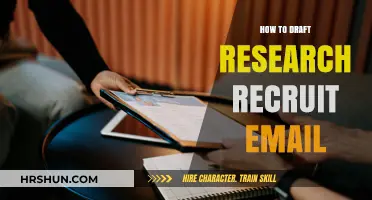 Crafting Effective Research Recruitment Emails: A Comprehensive Guide
