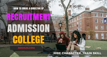 Crafting a Compelling Email to College Recruitment Directors