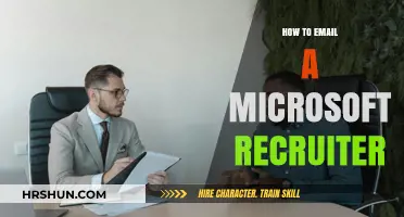 Crafting the Perfect Email to Impress a Microsoft Recruiter