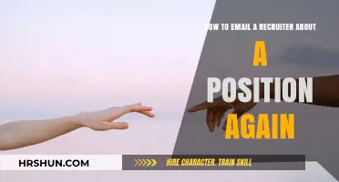 Reaching Out Again: Tips for Emailing a Recruiter About a Position