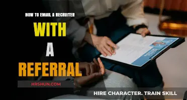 Networking Boost: Crafting an Effective Email to Recruiters with Referrals