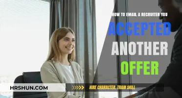 Politely Declining: How to Email a Recruiter After Accepting Another Offer
