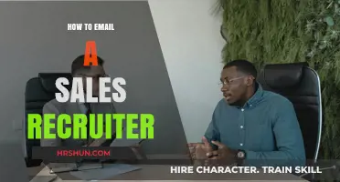 Effective Strategies to Email a Sales Recruiter: Get Noticed!