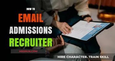 Crafting the Perfect Email to Impress Admissions Recruiters