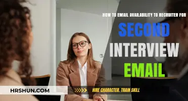 Boost Your Chances: Crafting the Perfect Second Interview Availability Email