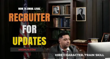 Proactive Communication: How to Email a Legal Recruiter for Updates