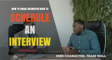 Reaching Out to Recruiters: Tips for Scheduling Your Interview