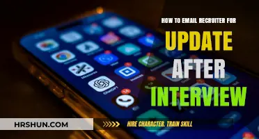 Following Up with Recruiters Post-Interview: Tips and Templates