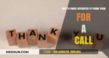 Post-Interview Etiquette: Crafting a Thank You Email to Recruiters