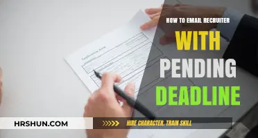 Urgent Job Application: Crafting a Last-Minute Email to Recruiters