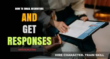 Effective Strategies to Email Recruiters and Boost Your Chances of a Response