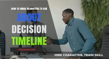 Navigating the Waiting Game: How to Politely Ask Recruiters About Decision Timelines