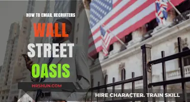 Unlocking Opportunities: Crafting the Perfect Email to Wall Street Recruiters