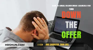 Politely Declining Recruitment Agency Offers: A Professional Guide