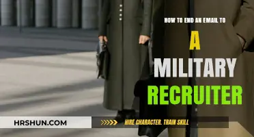 Crafting a Respectful Farewell: Ending Emails to Military Recruiters