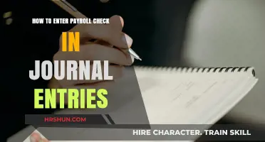 Streamlining Payroll: A Step-by-Step Guide to Journal Entries