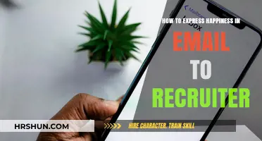 Expressing Joy: Crafting the Perfect Email to Recruiters