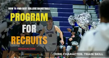 Discovering Your Dream College Basketball Program: A Recruit's Guide