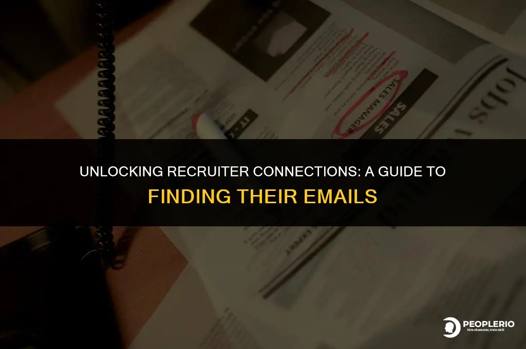 how to find recruiters email cscareerquestions