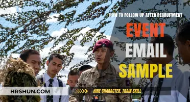 Effective Follow-Up Strategies Post-Recruitment Event: Email Templates and Tips