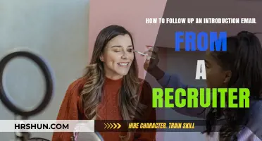 Effective Follow-Up Strategies After a Recruiter's Introduction Email