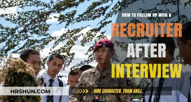 Mastering the Art of Following Up with Recruiters Post-Interview