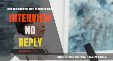 Strategies for Following Up After a Final Interview with No Response