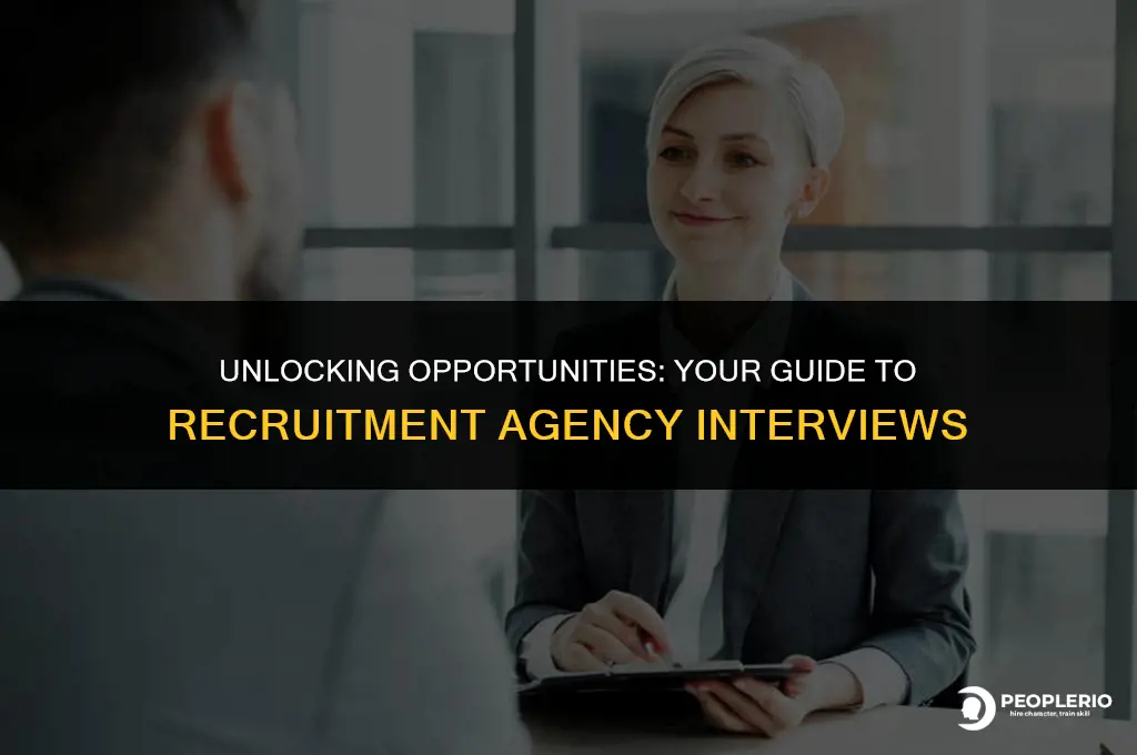 how to get an interview with a recruitment agency