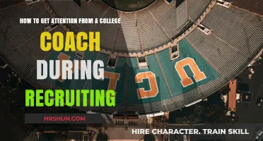 Standing Out in the Crowd: A Recruit's Guide to Catching a College Coach's Eye