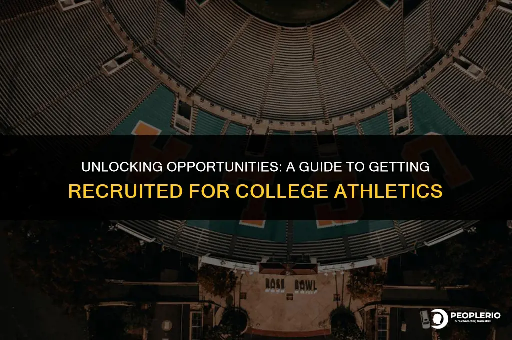 how to get college recruited