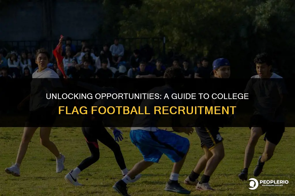 how to get recruited for college flag football