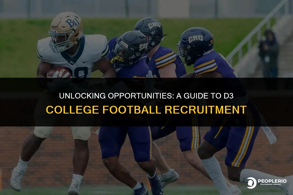 how to get recruited for college football d3