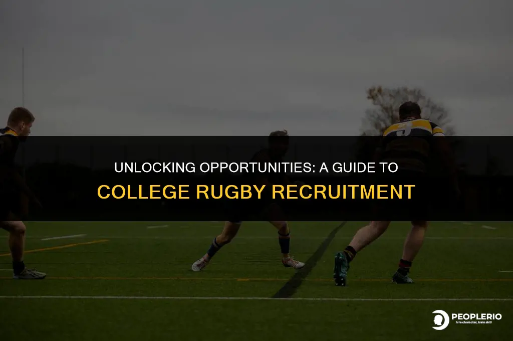 how to get recruited for college rugby