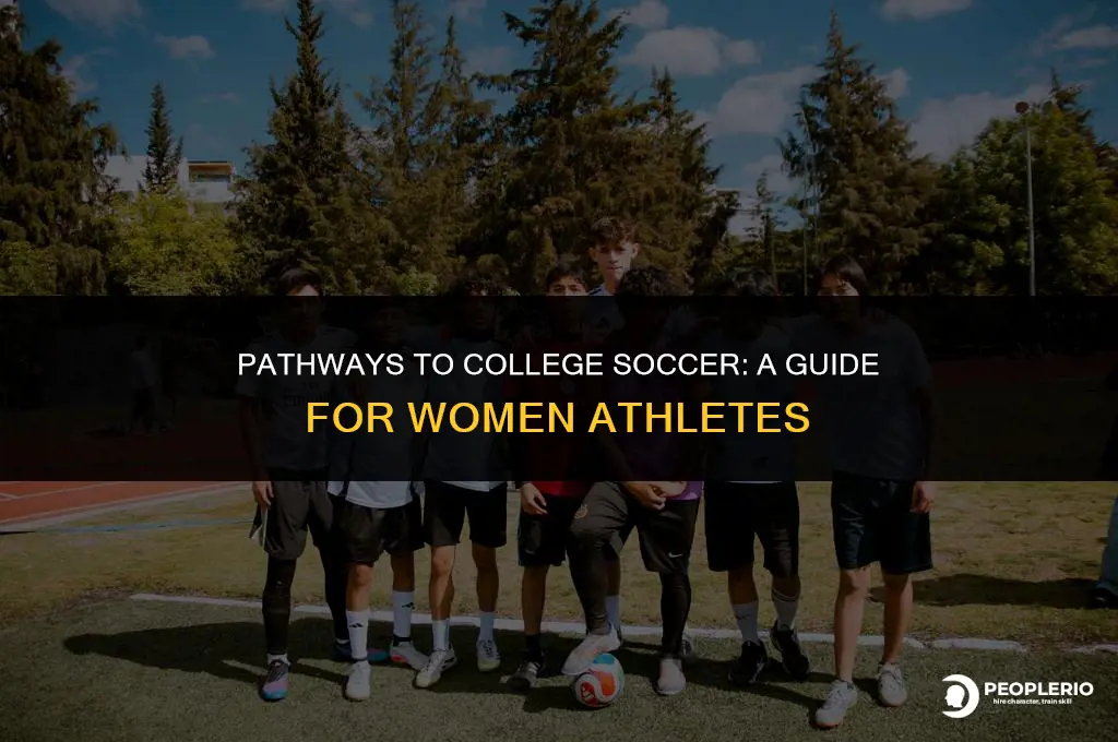how to get recruited to play womens soccer in college
