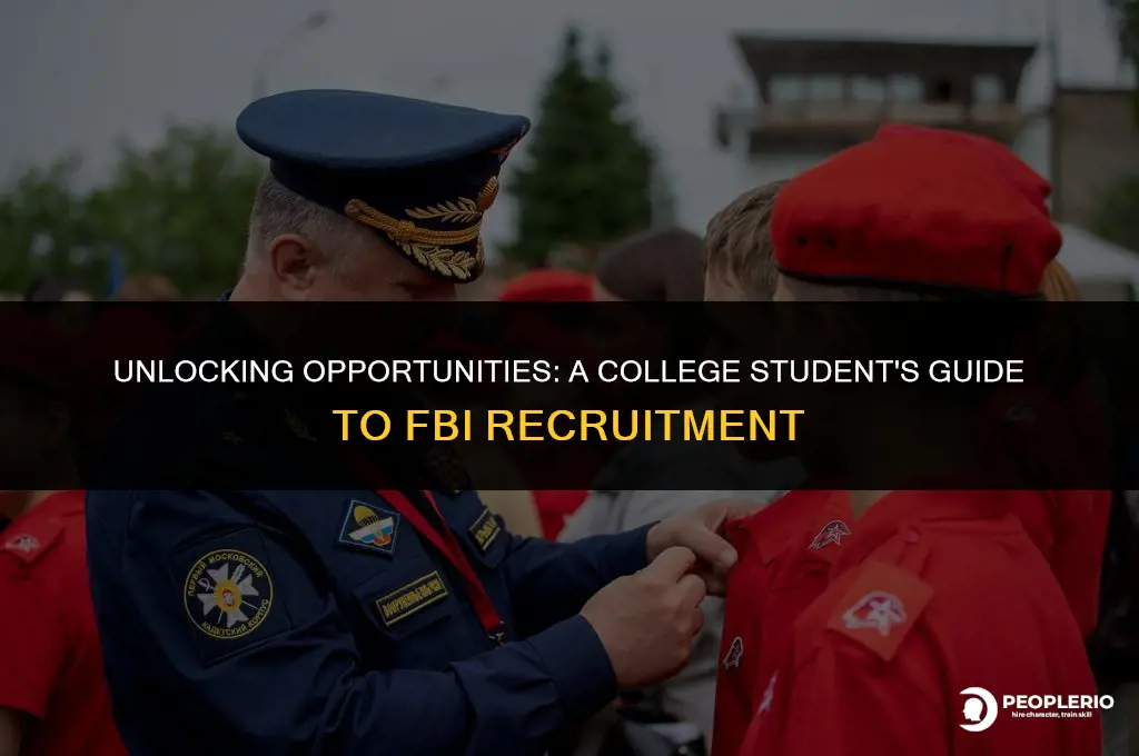 how to get recruited to the fbi from college