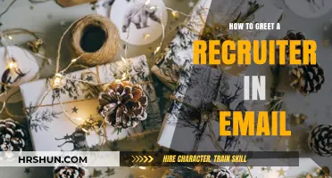 Mastering the Art of Email Greetings: Impress Recruiters Instantly