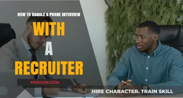 Mastering the Art of Phone Interviews with Recruiters