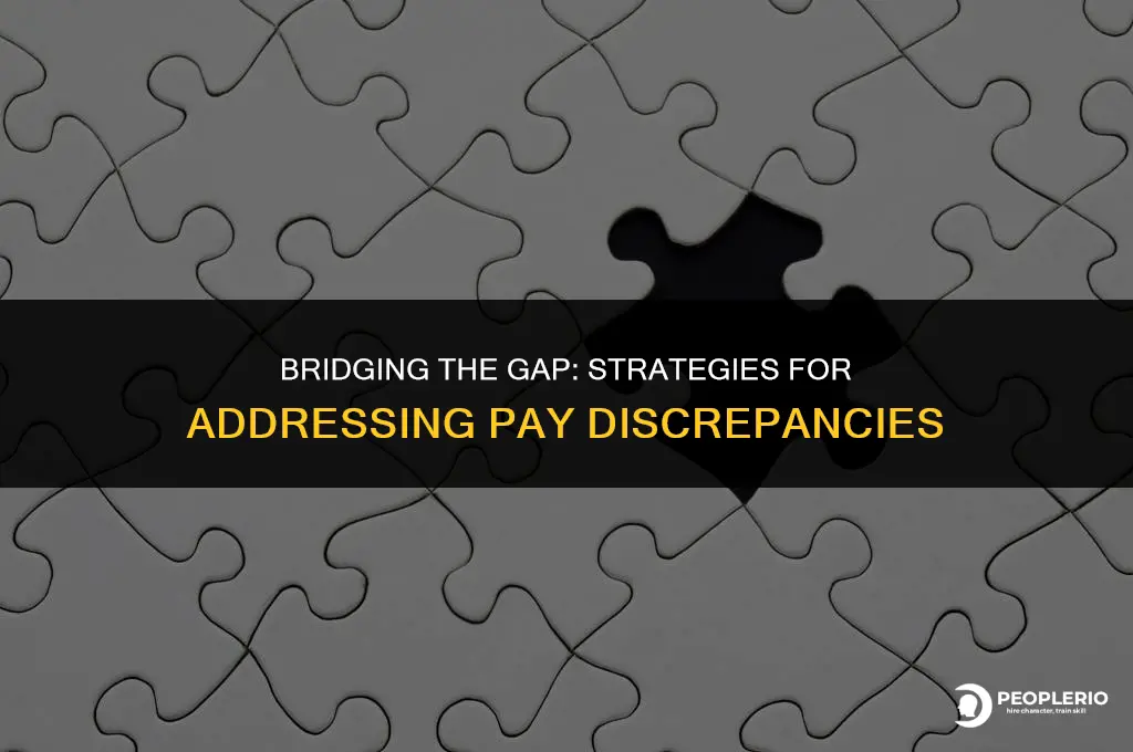 how to handle existing pay difference compensation