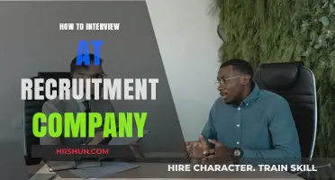 Mastering the Interview: Your Guide to Recruitment Company Success